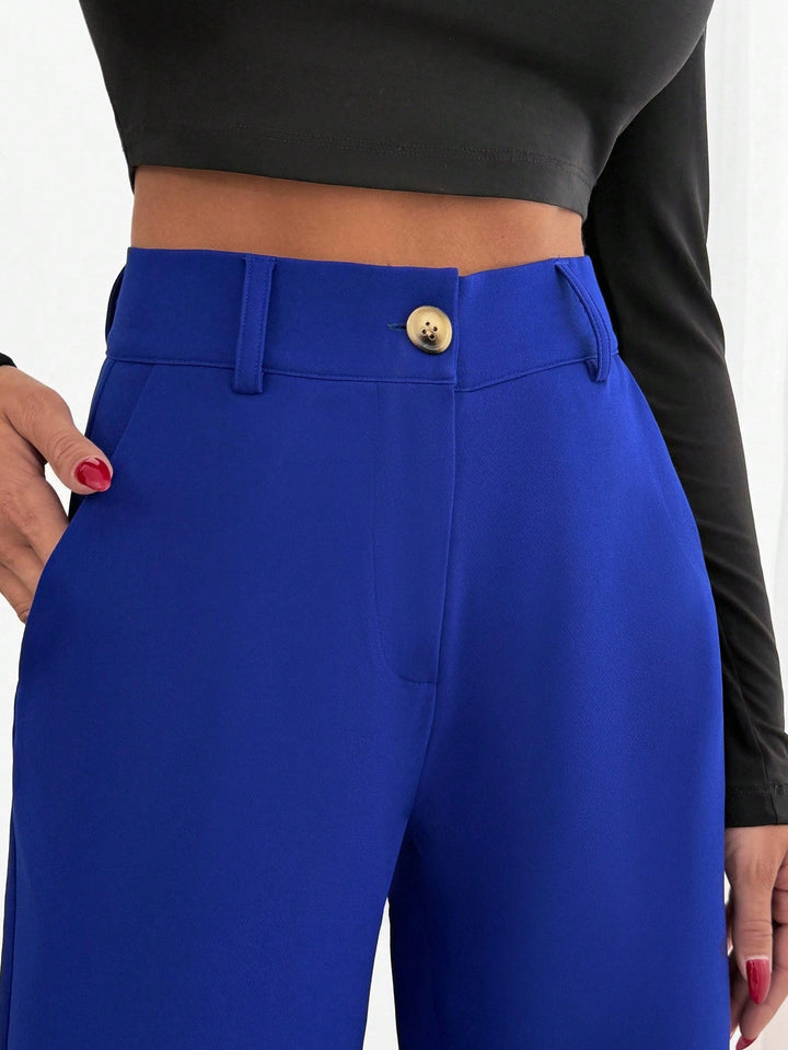 Pantaloni SHEIN, albastru