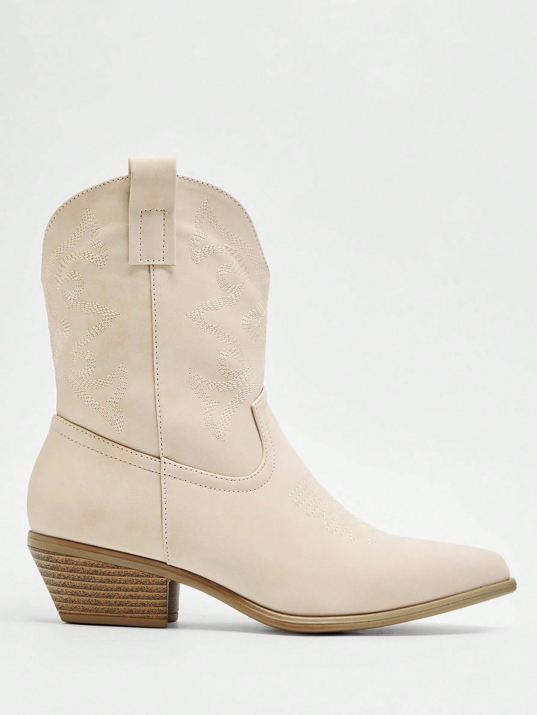Botine SHEIN, crem