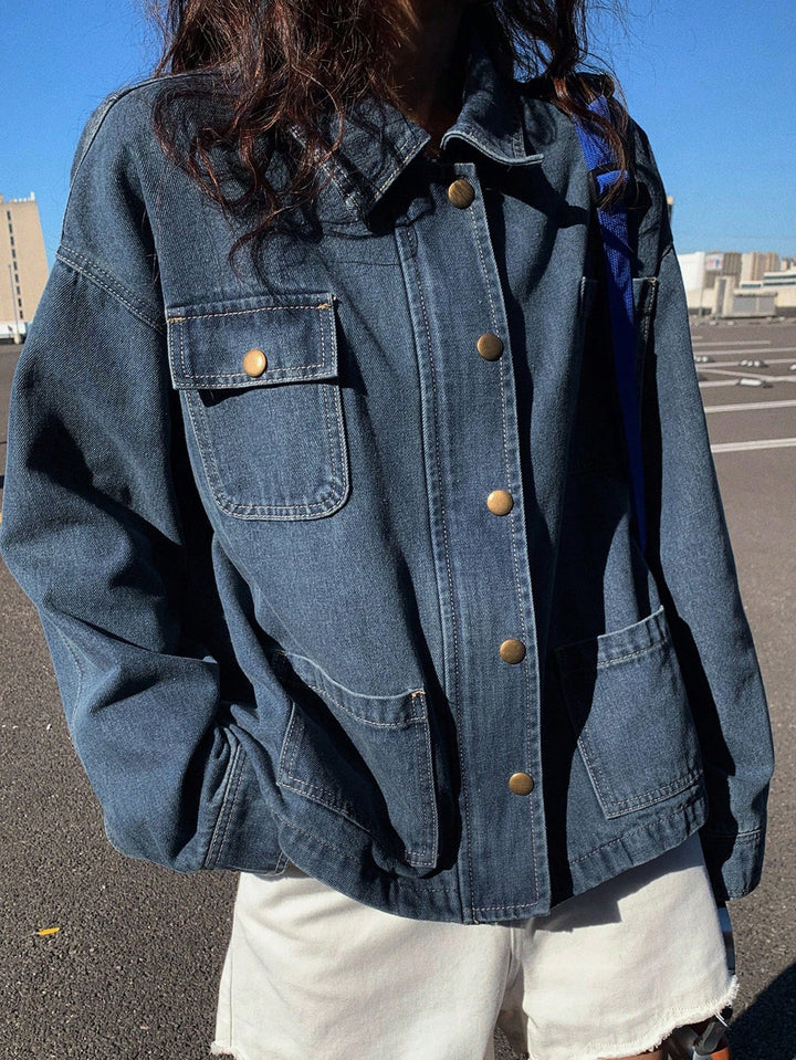 SHEIN Farmerdzseki, kék