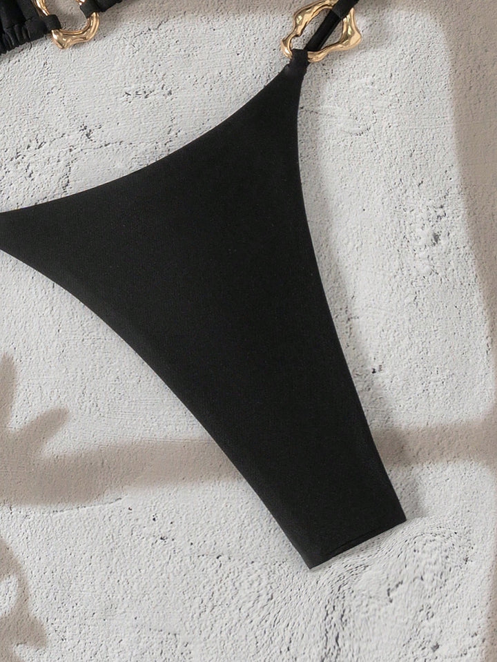 Set bikini SHEIN, negru
