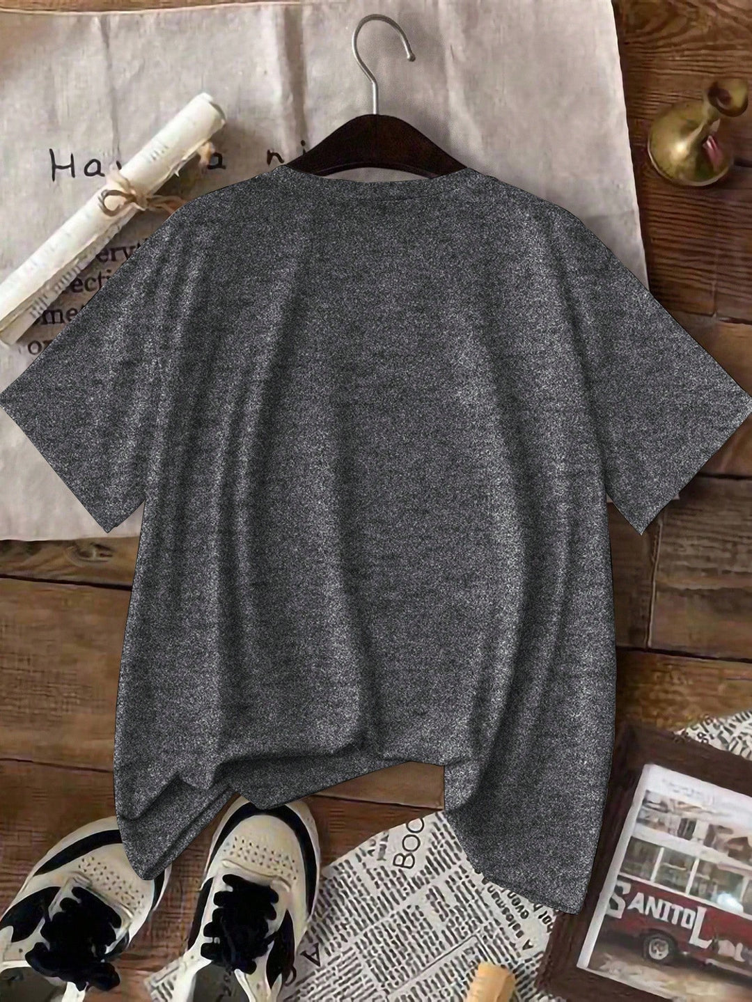 Tricou SHEIN, gri