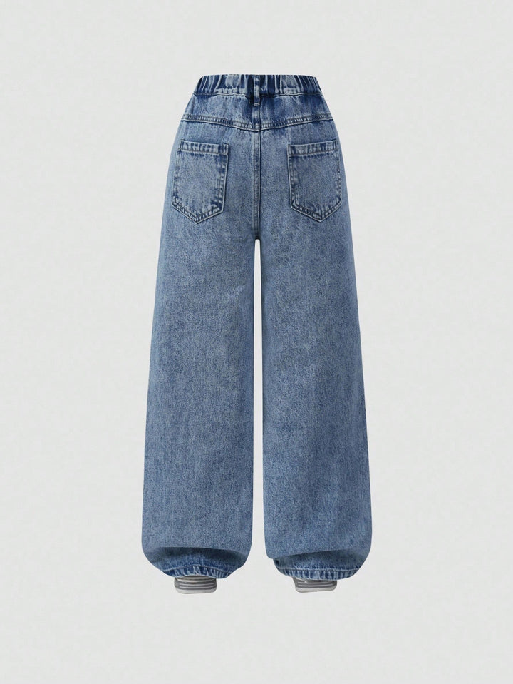 Jeans SHEIN, albastru