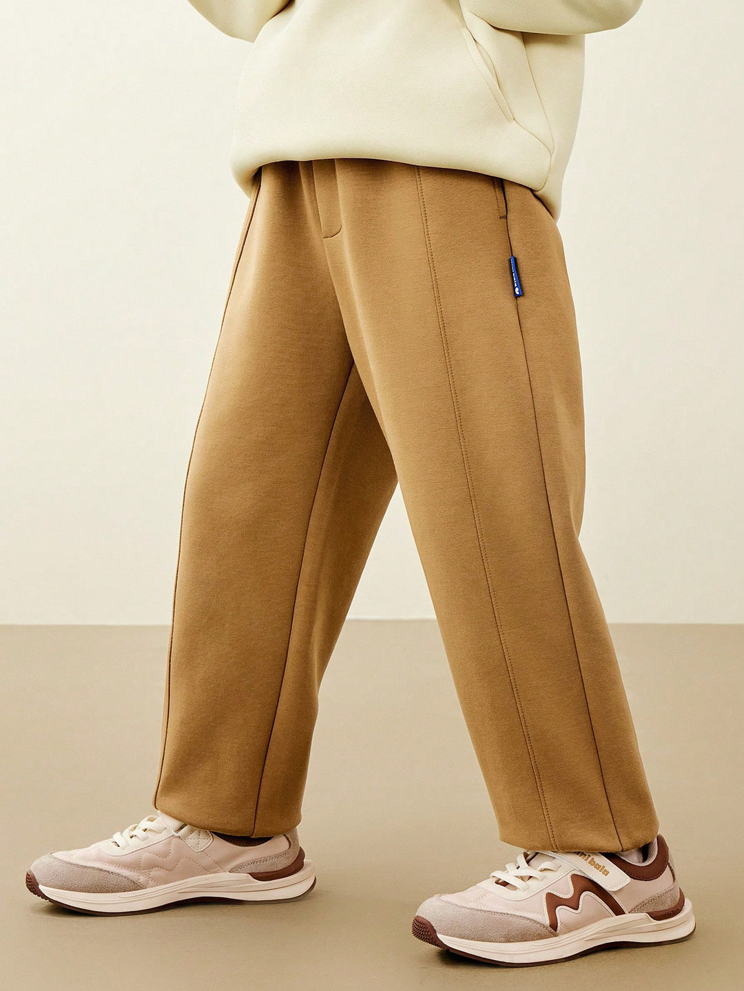 Pantaloni SHEIN, maro