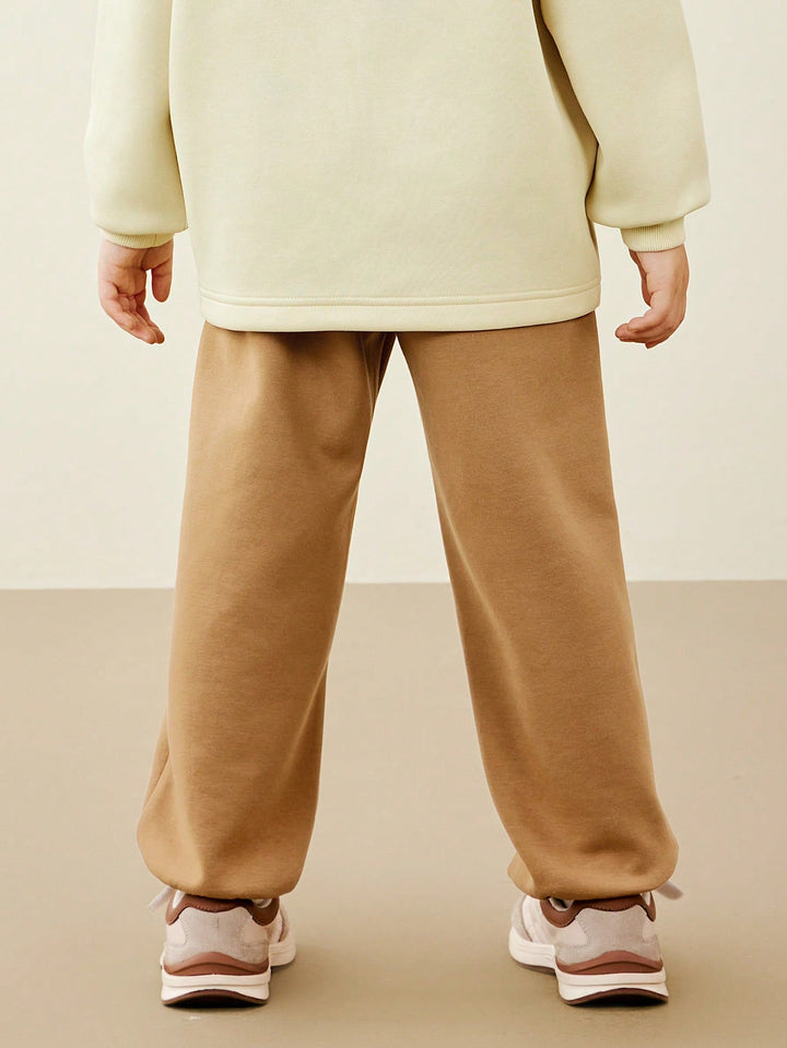 Pantaloni SHEIN, maro