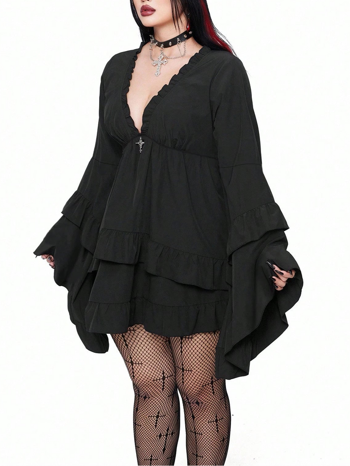 Rochie mini SHEIN, negru