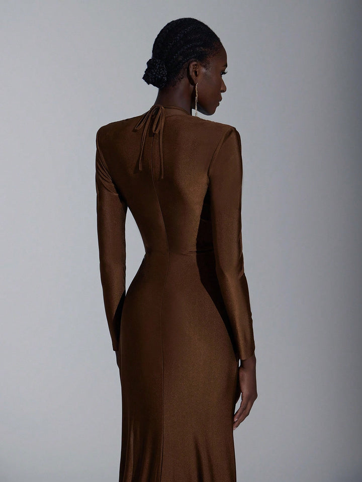 Rochie SHEIN, maro
