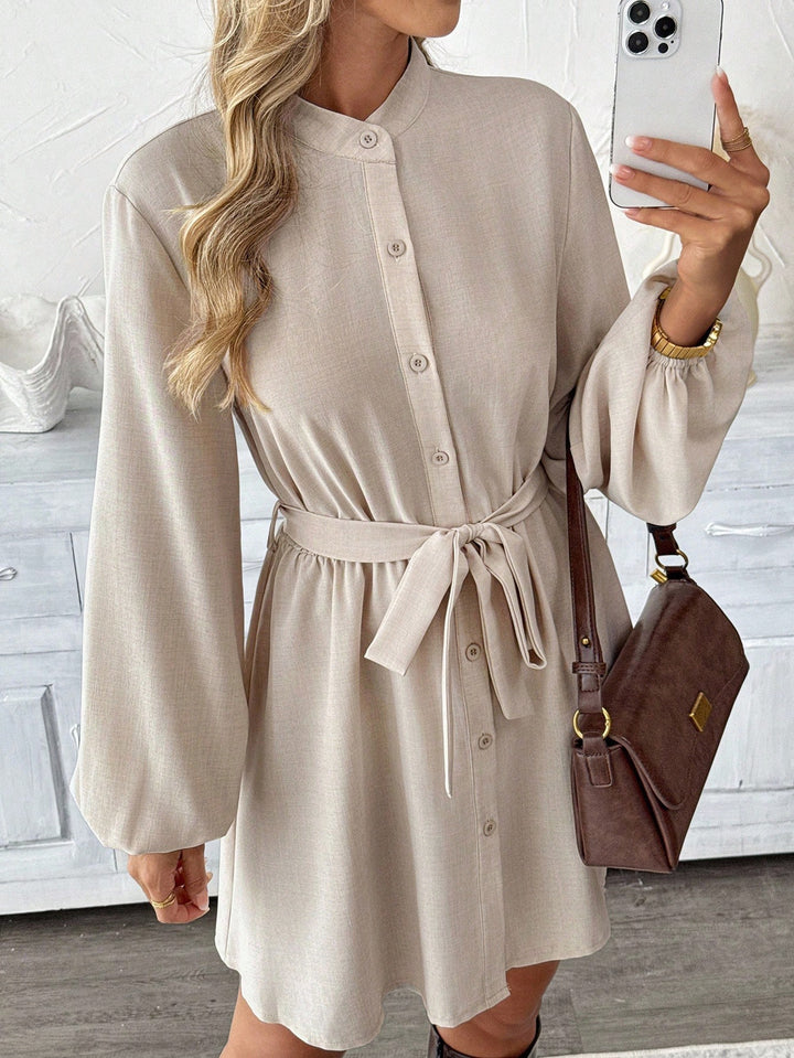 Rochie mini Shein, crem