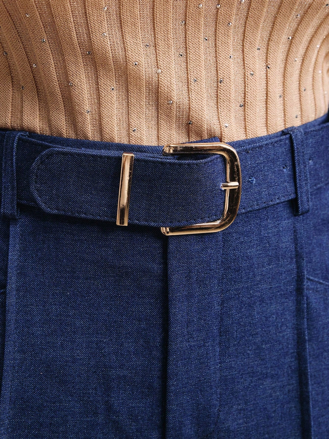 Pantaloni SHEIN, albastru