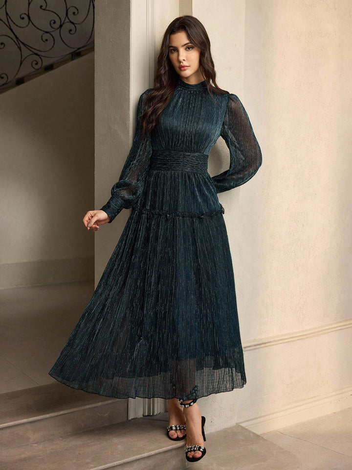 Rochie maxi SHEIN, albastru