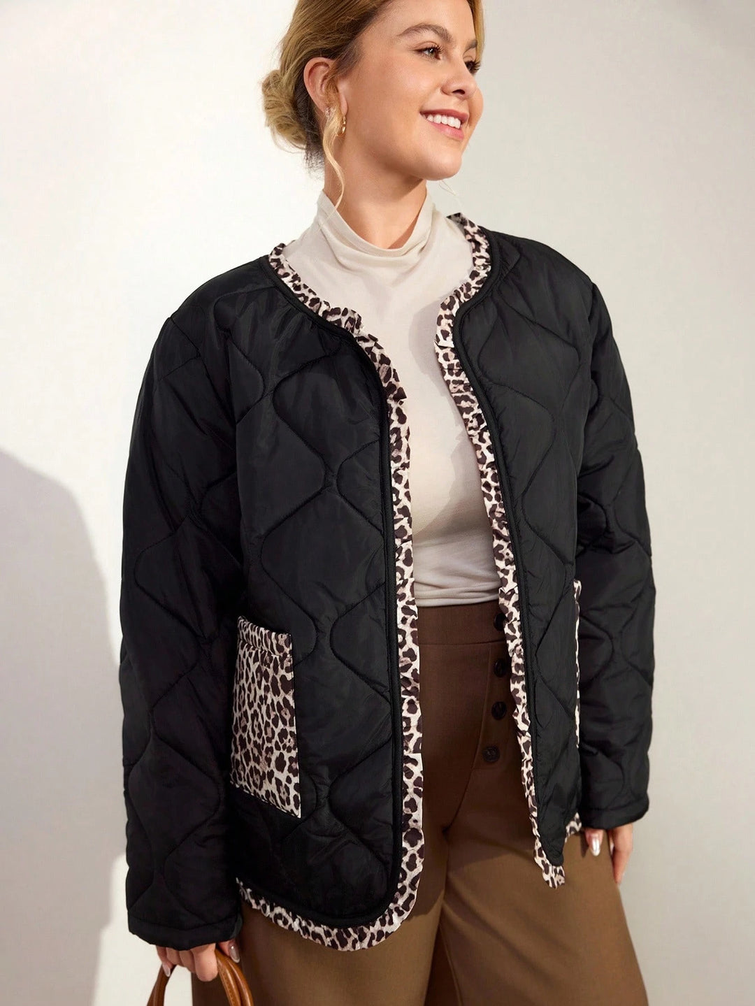 SHEIN Jacket, multi-color