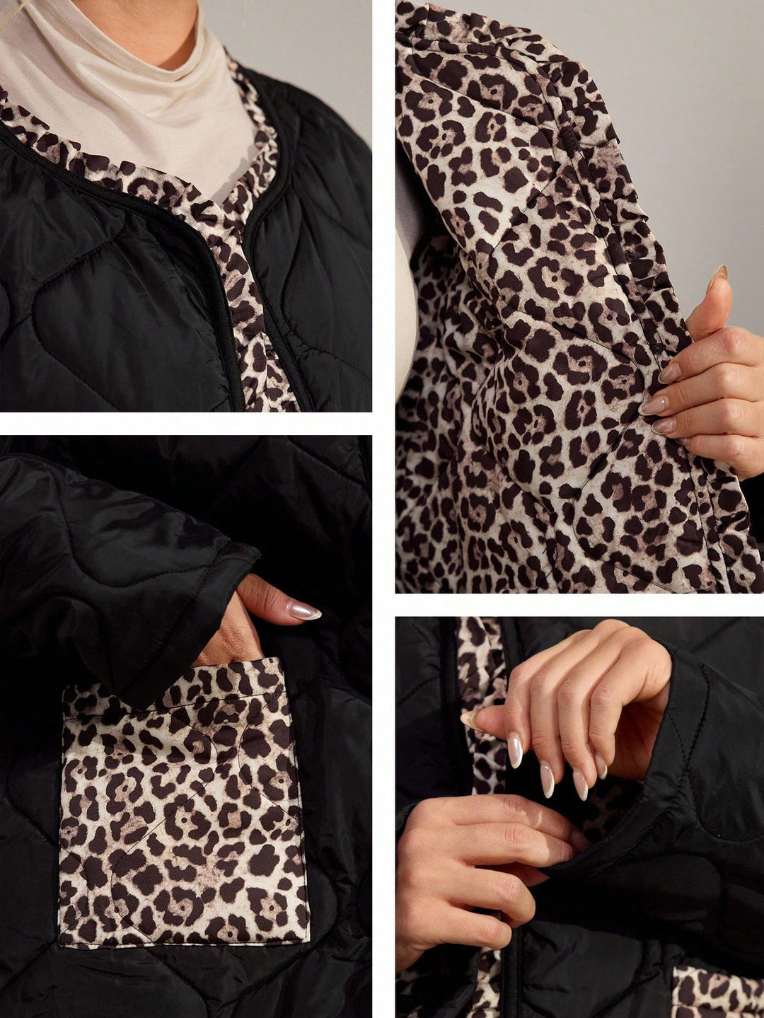 SHEIN Jacket, multi-color