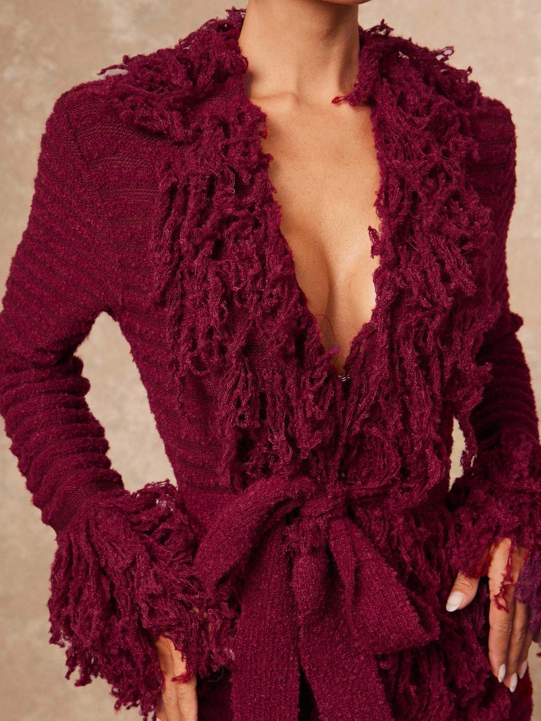 Rochie maxi SHEIN, vișiniu