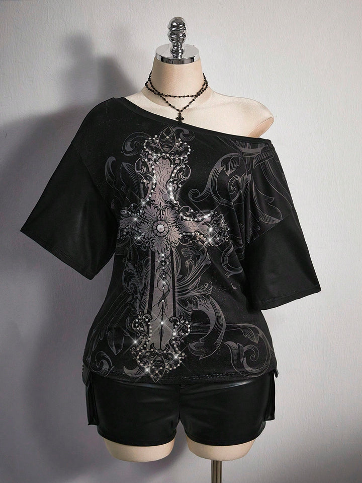 Tricou SHEIN, negru