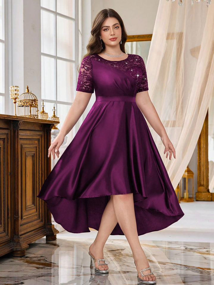 Rochie SHEIN, vișiniu