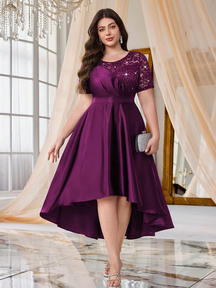 Rochie SHEIN, vișiniu