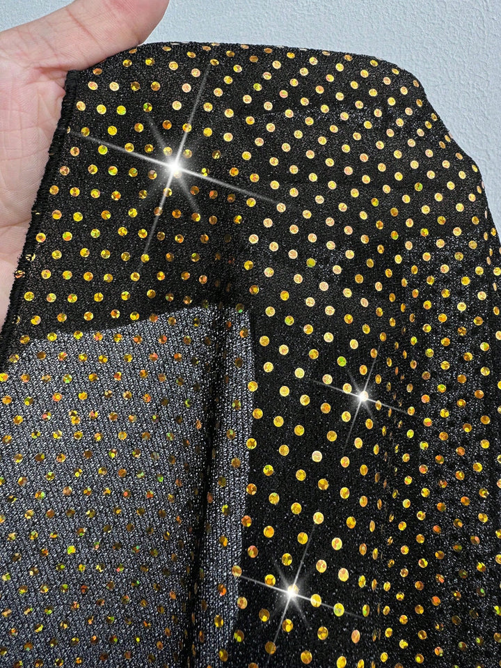Shein Curve+ miniruha, fekete