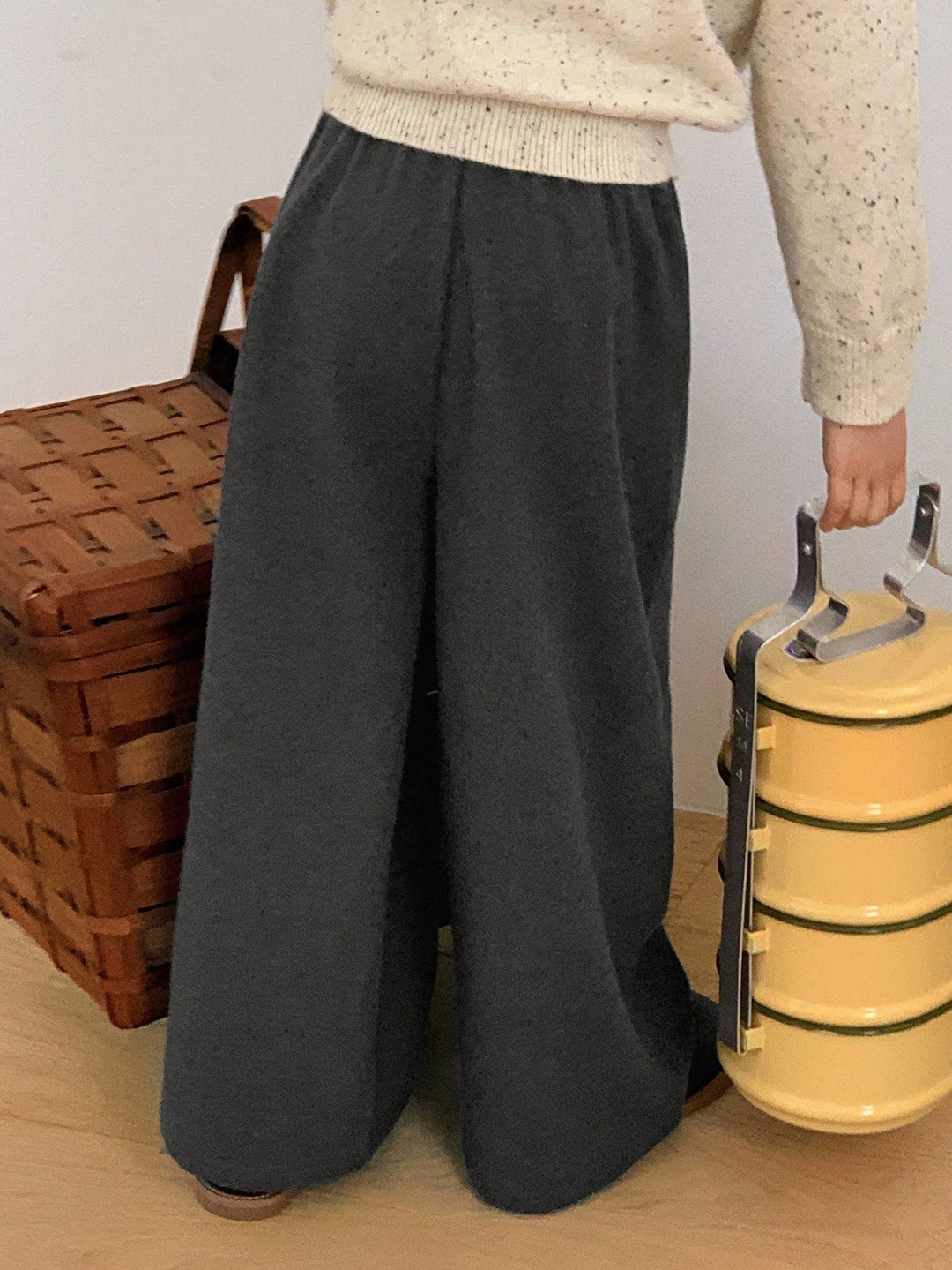 Pantaloni SHEIN, gri