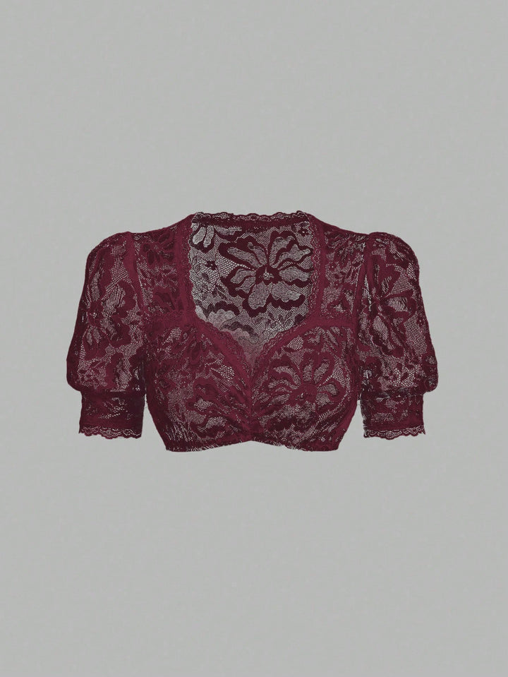 Top SHEIN, roșu