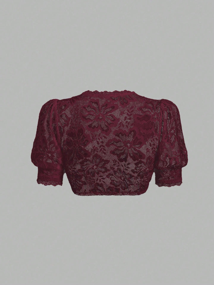 Top SHEIN, roșu