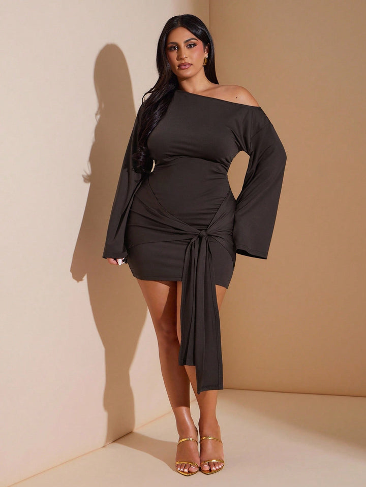 Rochie SHEIN, maro