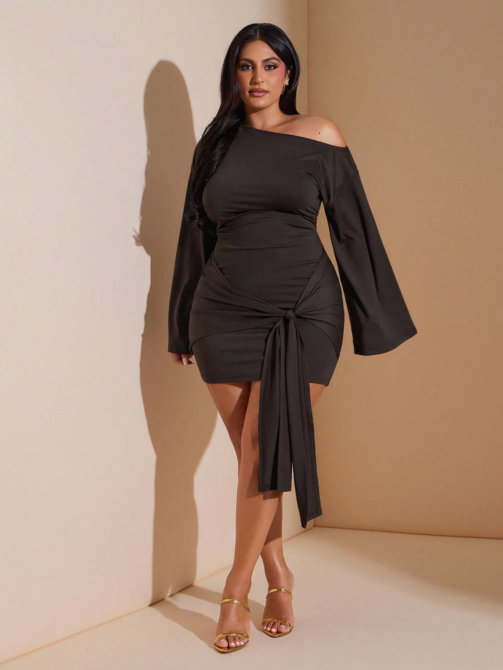 Rochie SHEIN, maro