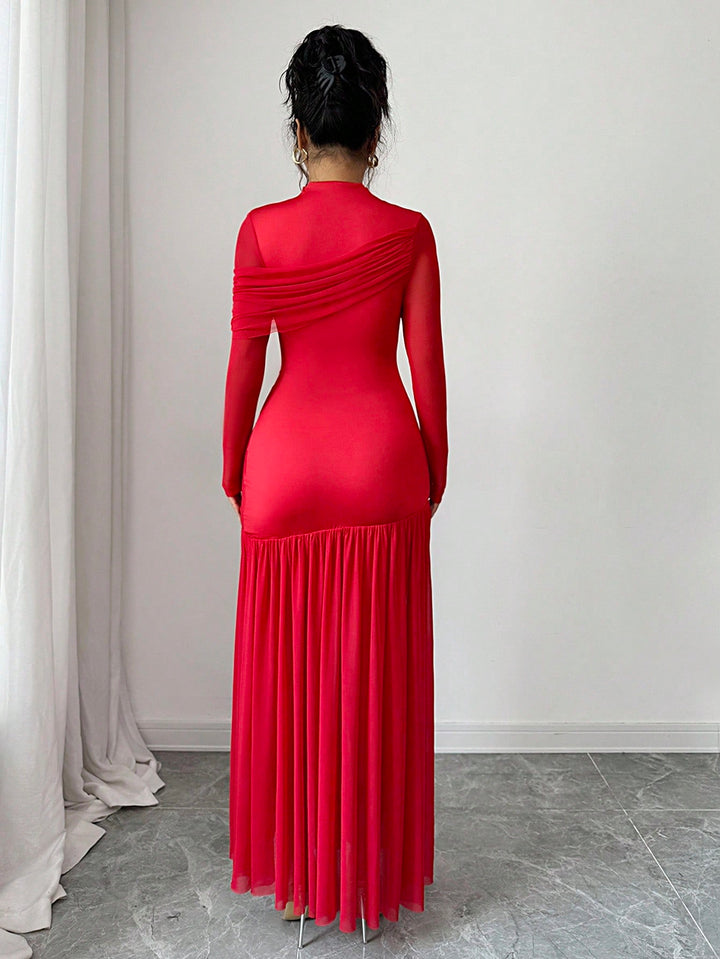 Rochie maxi SHEIN, roșu