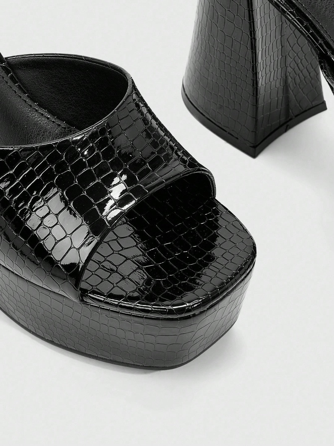 SHEIN Papucs, fekete
