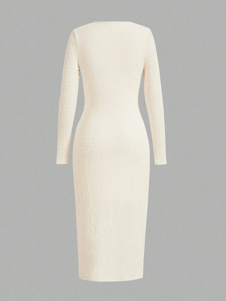 Rochie maxi SHEIN, portocaliu