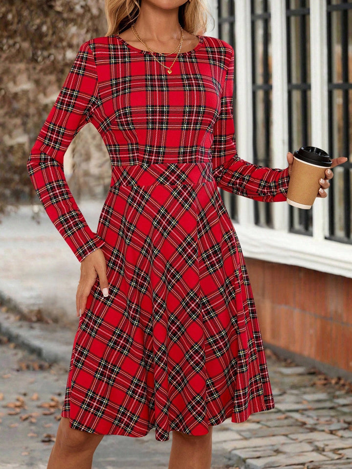 Rochie midi SHEIN, mix culori
