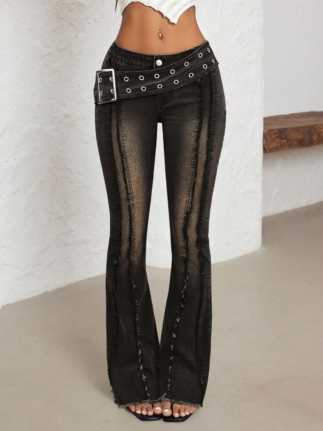 Jeans SHEIN, negru