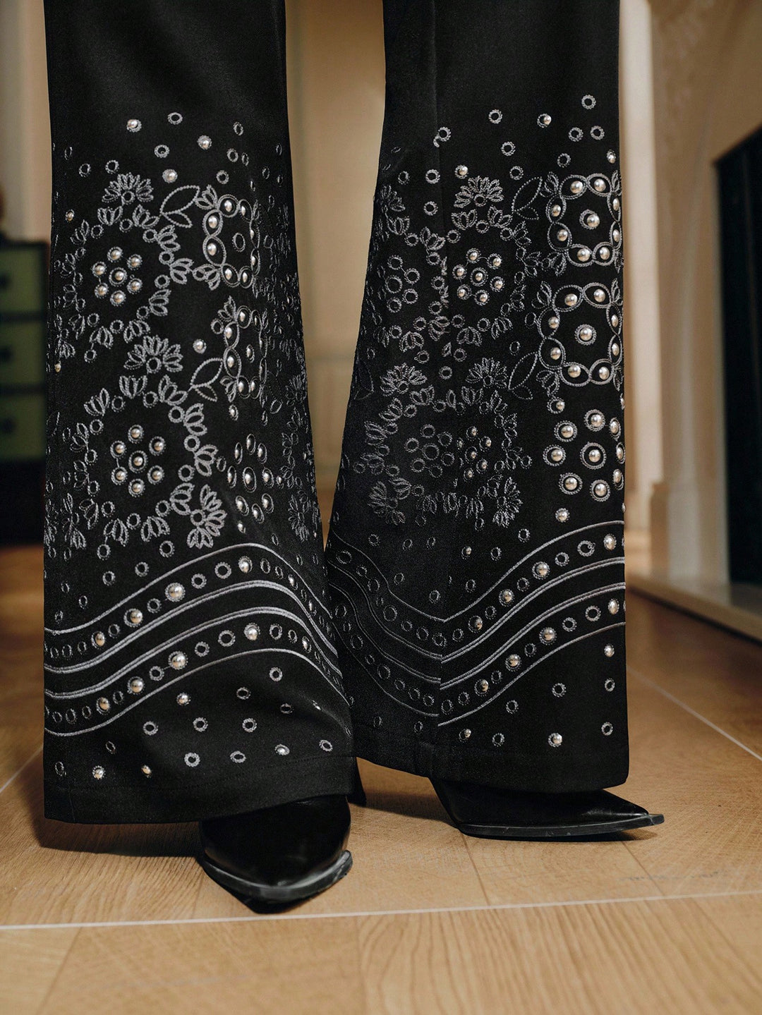 Pantaloni SHEIN, negru