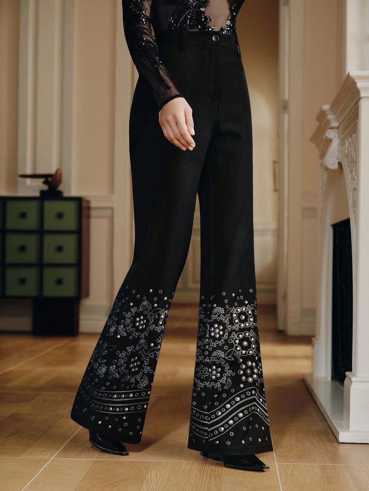 Pantaloni SHEIN, negru
