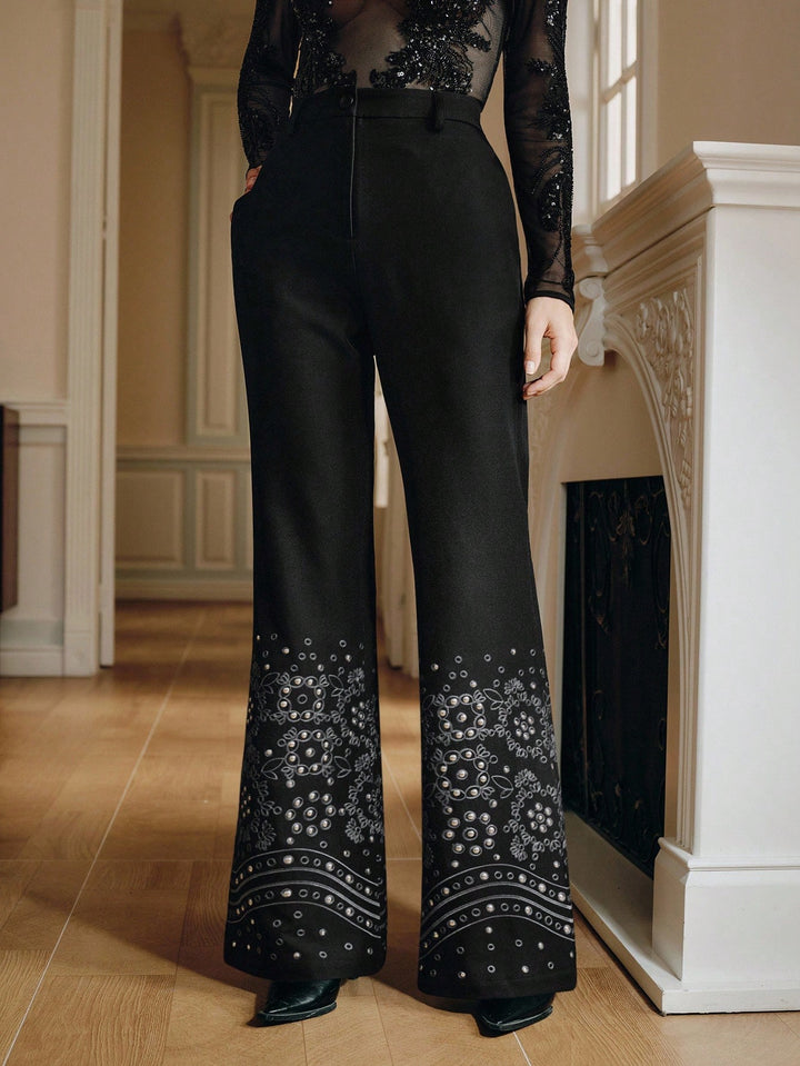 Pantaloni SHEIN, negru