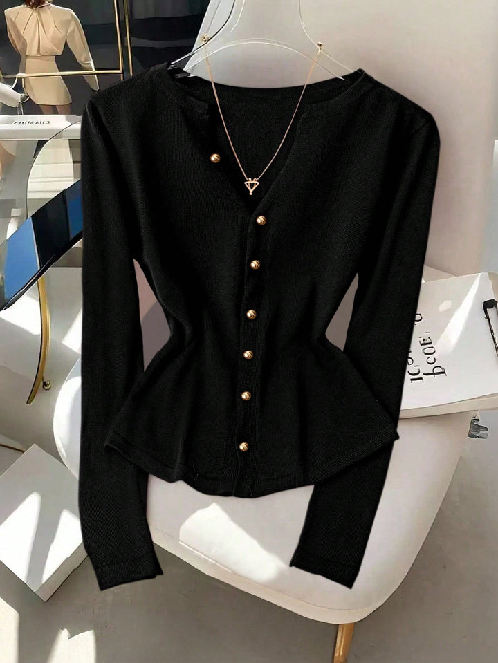 Cardigan SHEIN, negru