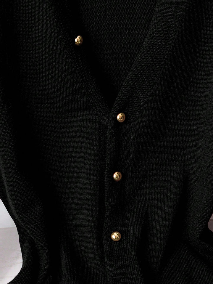 Cardigan SHEIN, negru