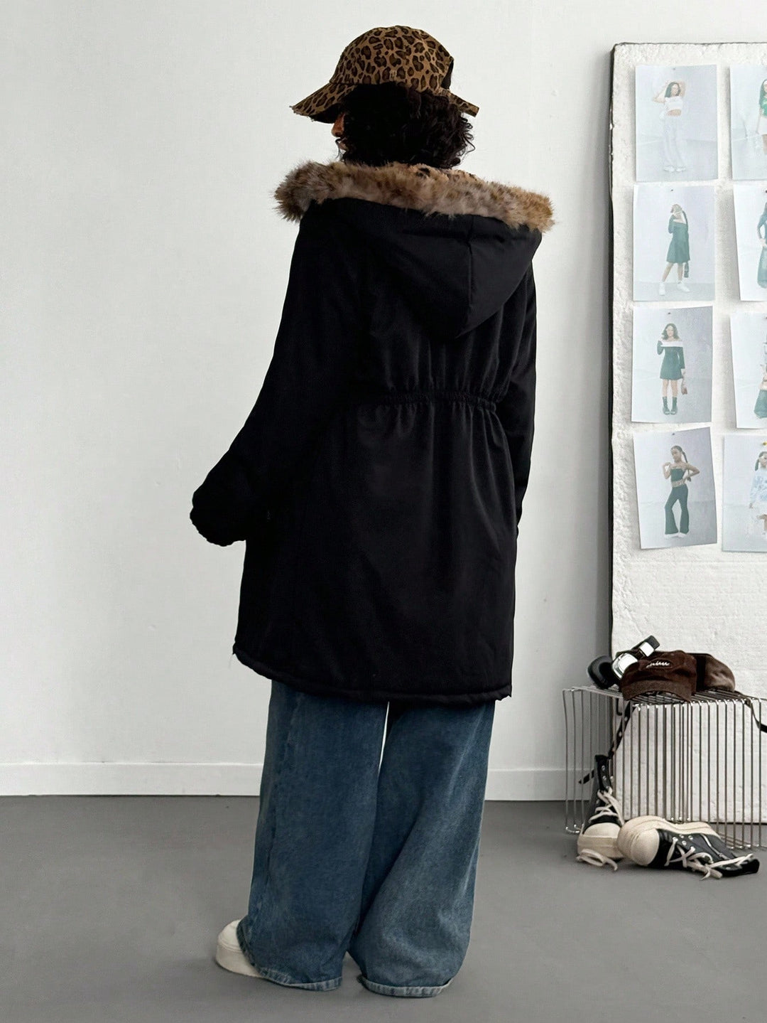 Palton SHEIN, negru