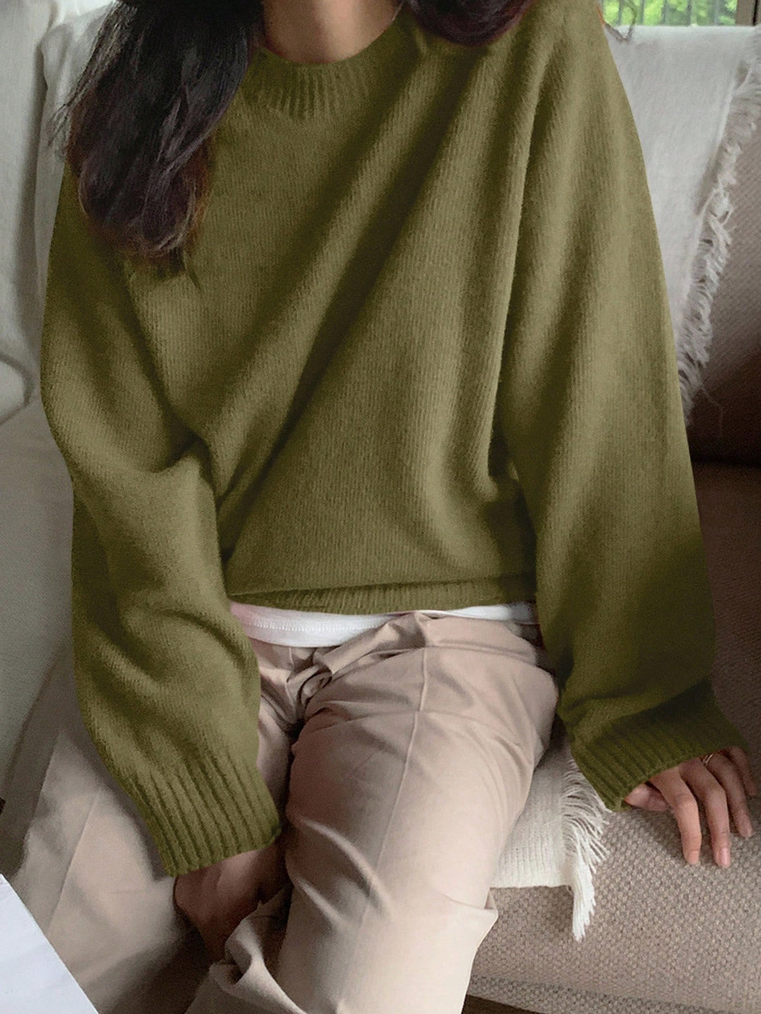 Pulóver SHEIN, khaki