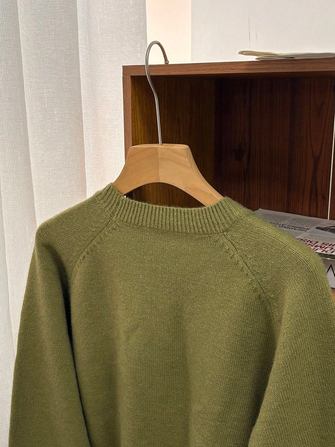 Pulóver SHEIN, khaki
