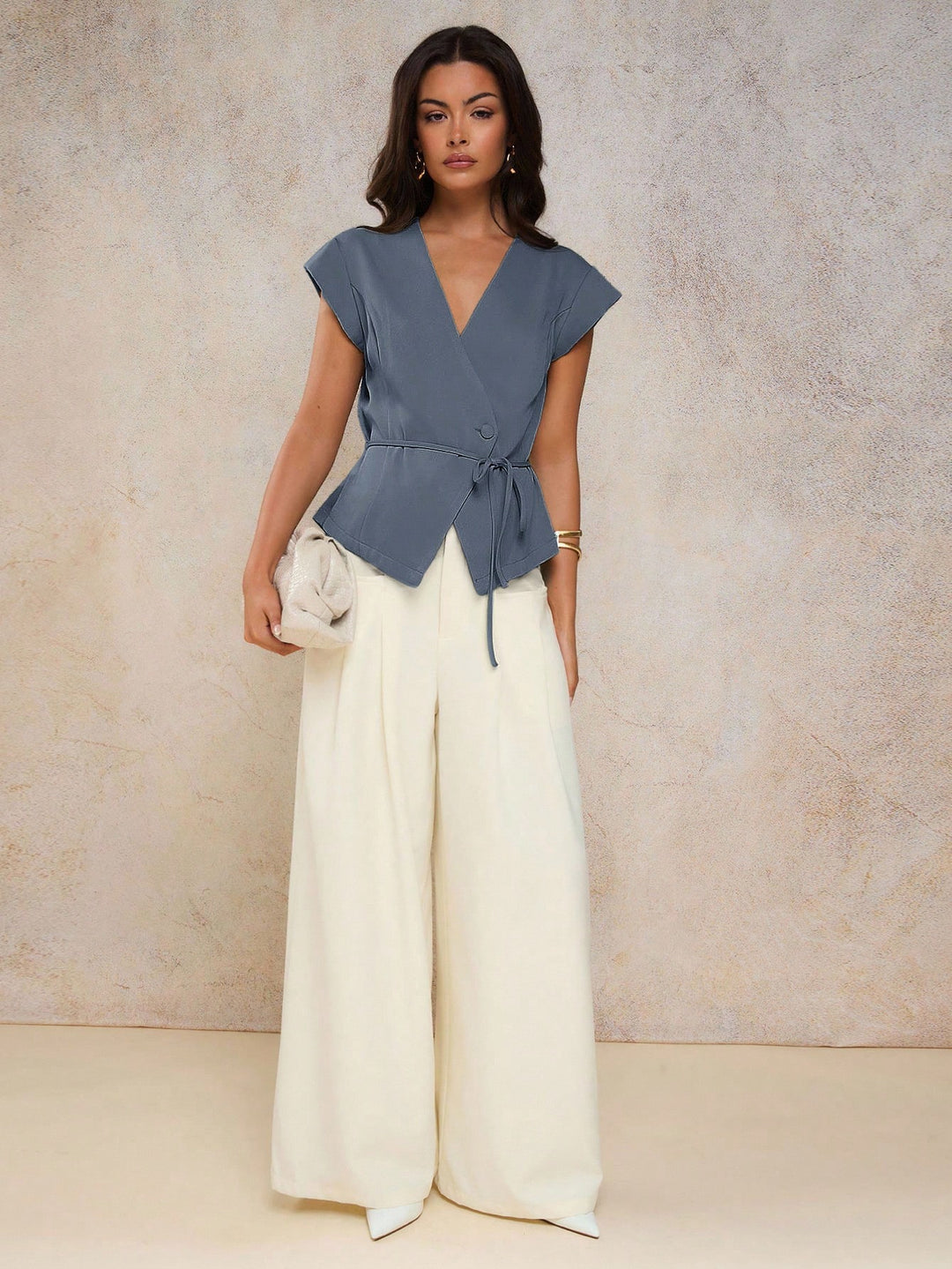 Top SHEIN, albastru