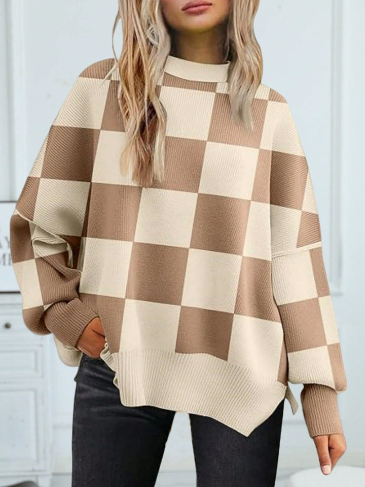 Pulover SHEIN, kaki