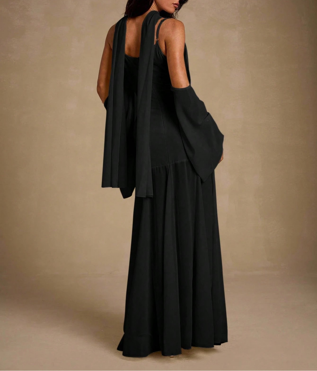 Rochie maxi SHEIN, negru