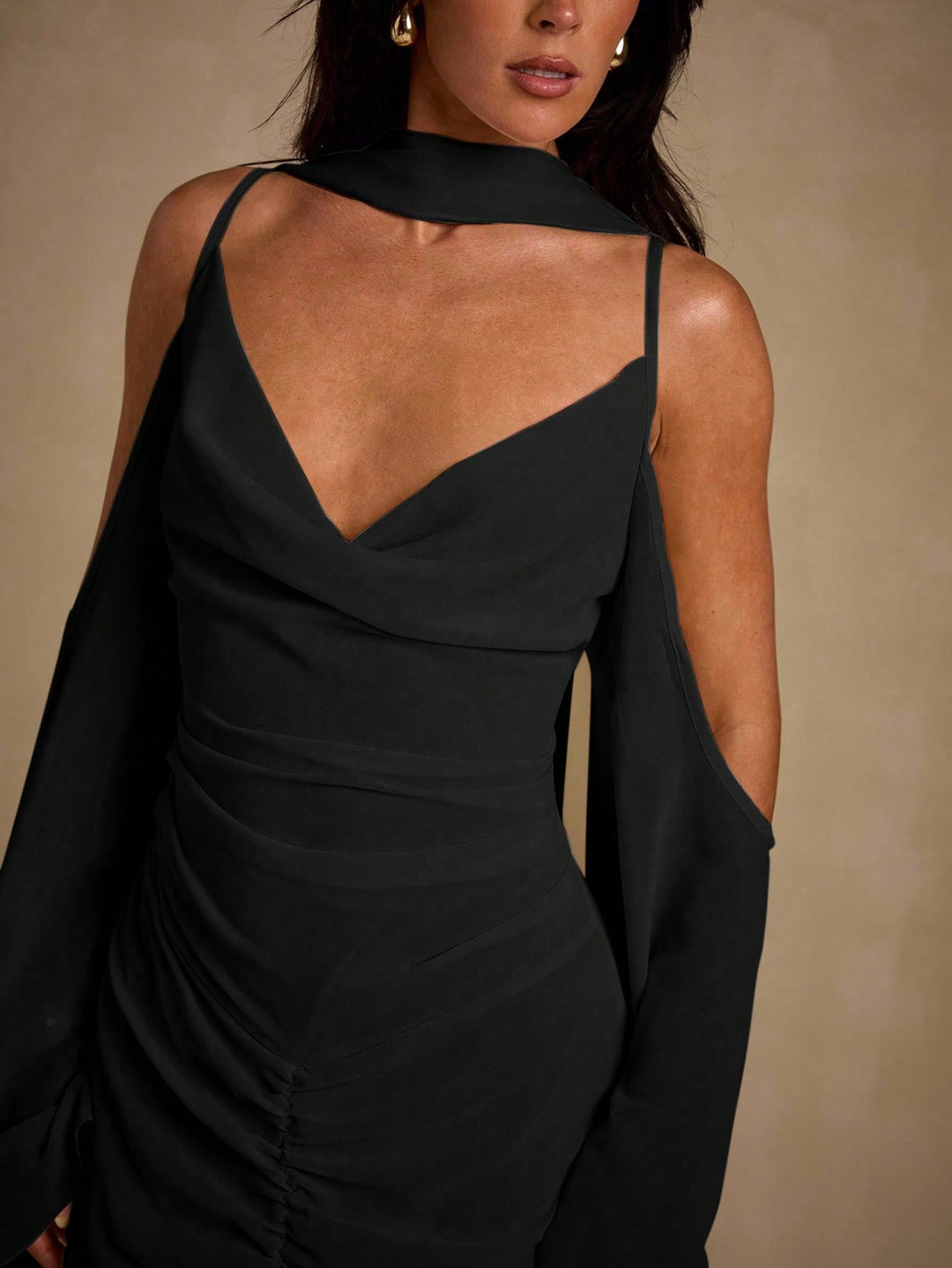 Rochie maxi SHEIN, negru