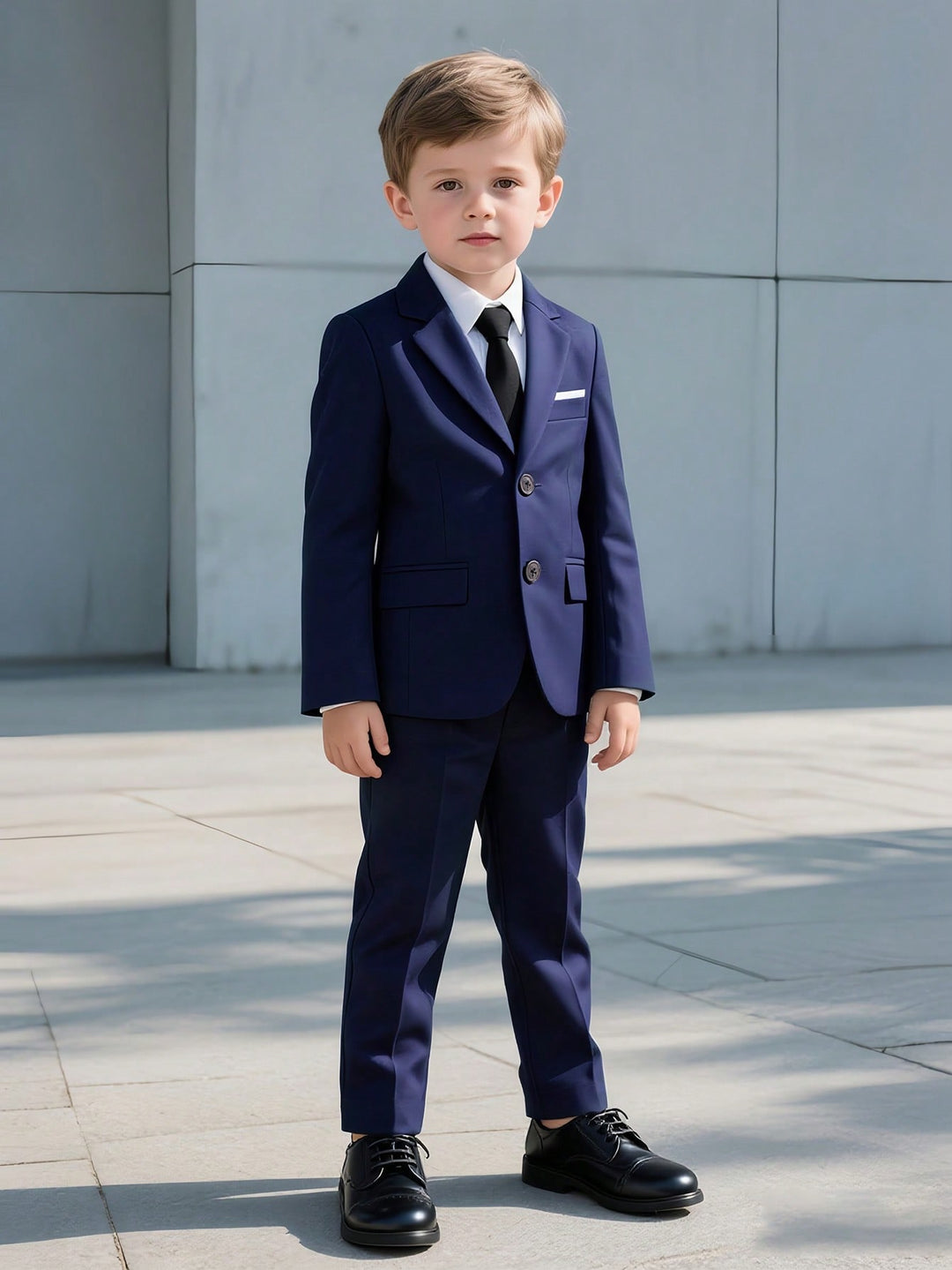 Costum SHEIN, albastru