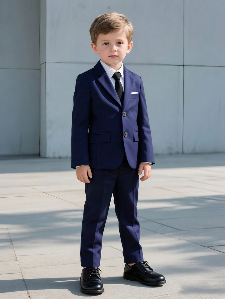 Costum SHEIN, albastru