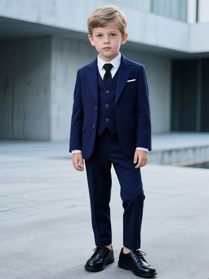Costum SHEIN, albastru