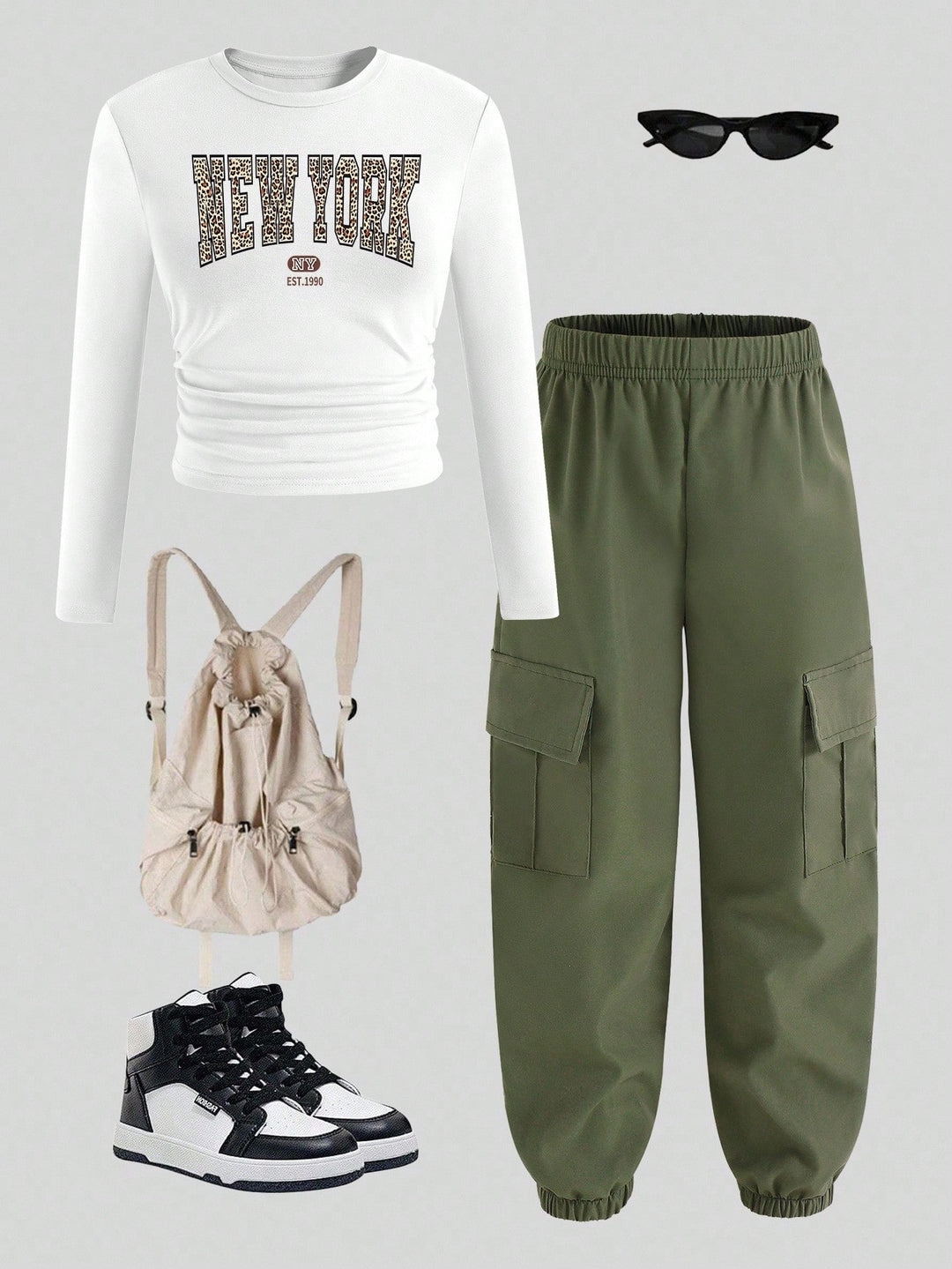 Compleu SHEIN, mix culori