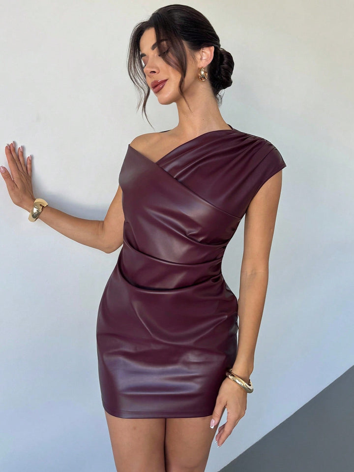 Rochie mini SHEIN, vișiniu