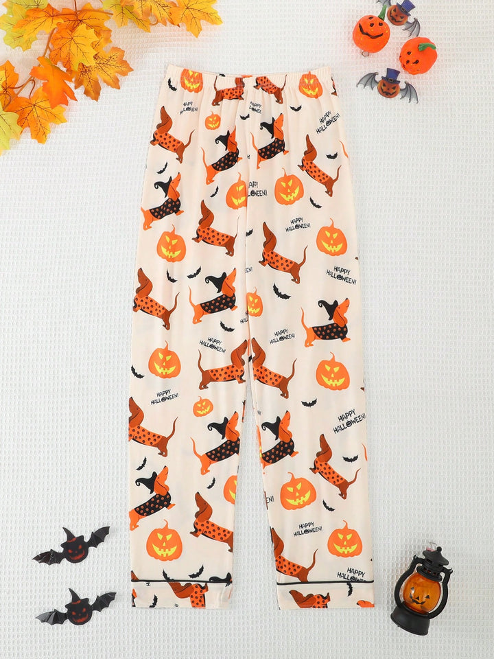 Compleu pijamale SHIEN, mix culori