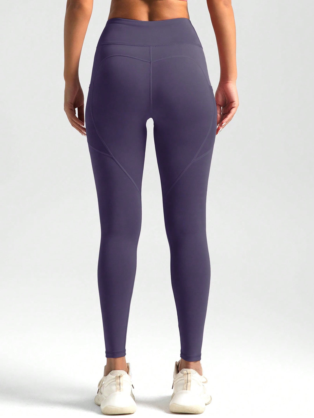 Pantaloni SHEIN, vișiniu