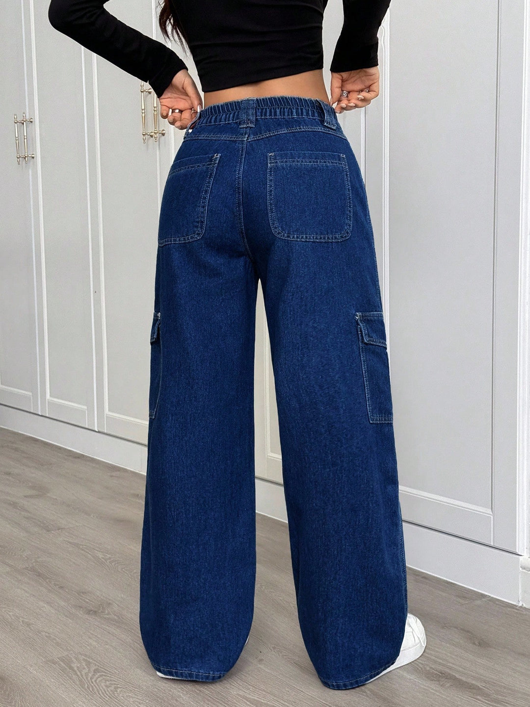 Jeans SHEIN, albastru